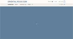 Desktop Screenshot of oriental-rugs.com